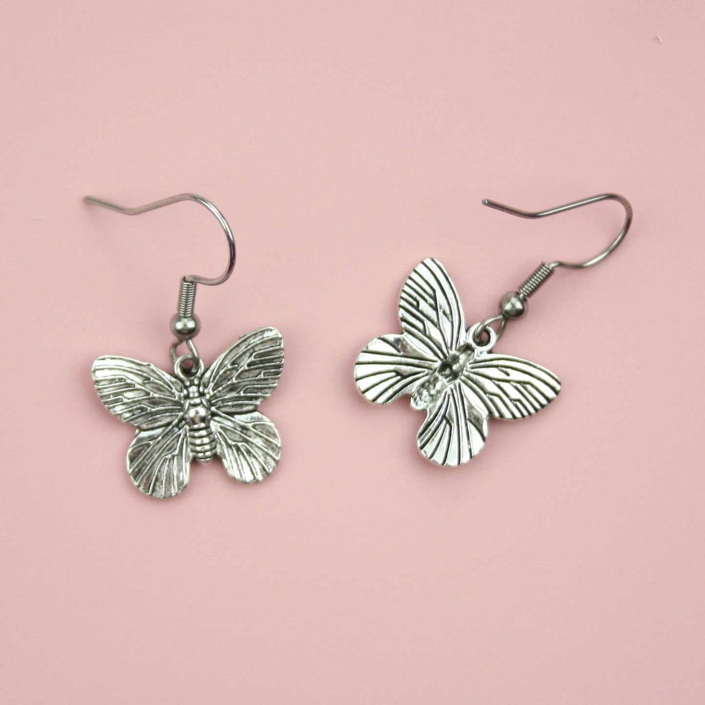 Detailed Butterfly Earrings