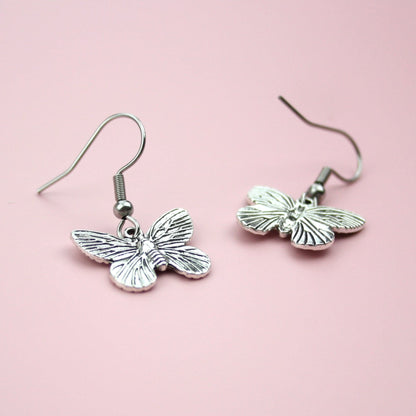 Detailed Butterfly Earrings