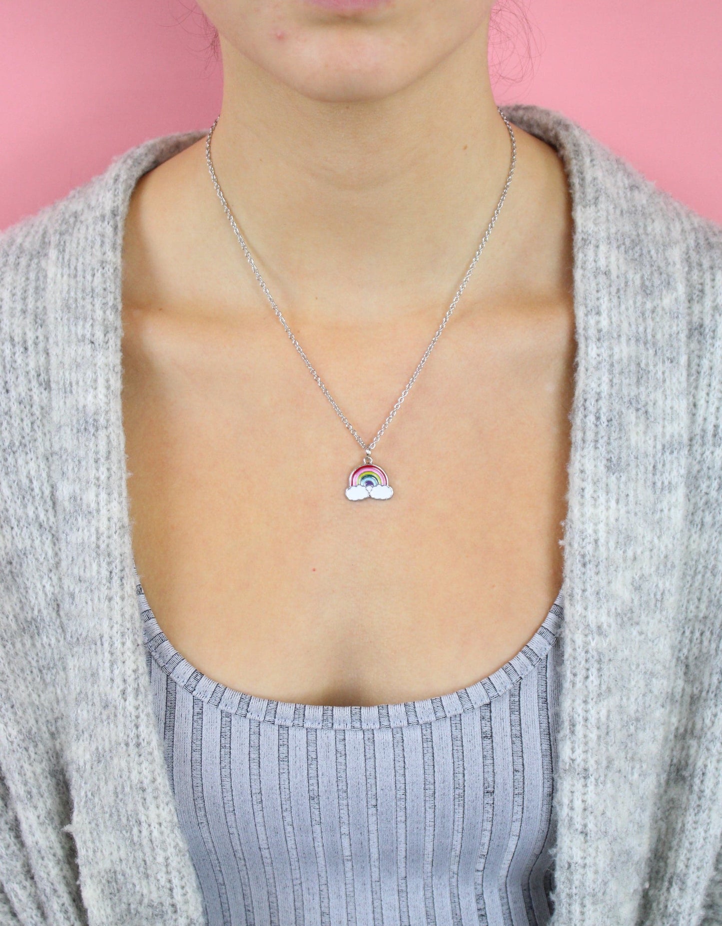 Every Cloud Rainbow Necklace