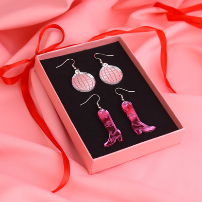 Disco Cowgirl Earrings Gift Set