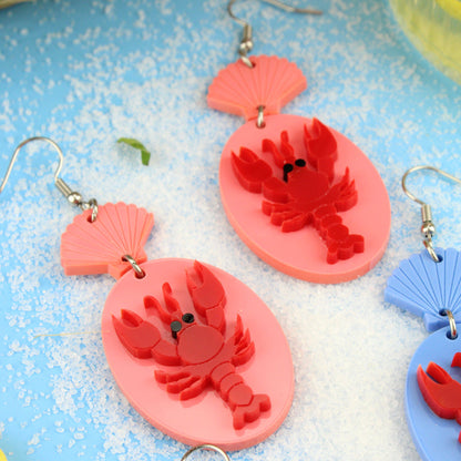 Earrings For A Sushi Restaurant (Pink)