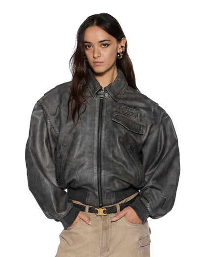 HIGHWAY BOMBER VINTAGE BLACK