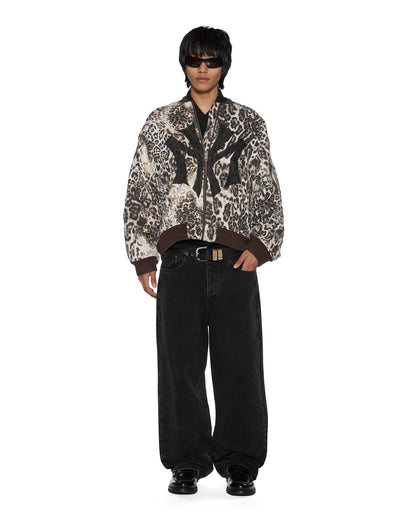 MOWALOLA BOMBER CHEETAH TRASHED