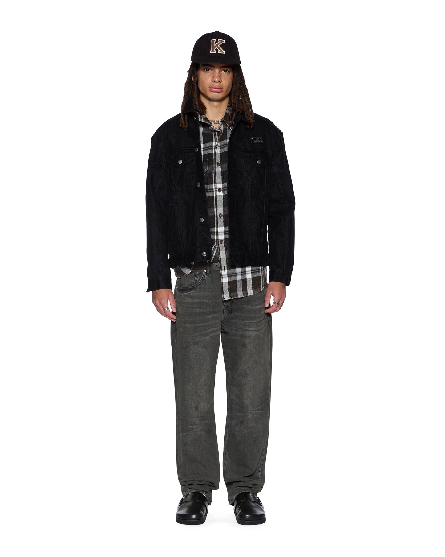 OH G JACKET FLOCKED BLACK