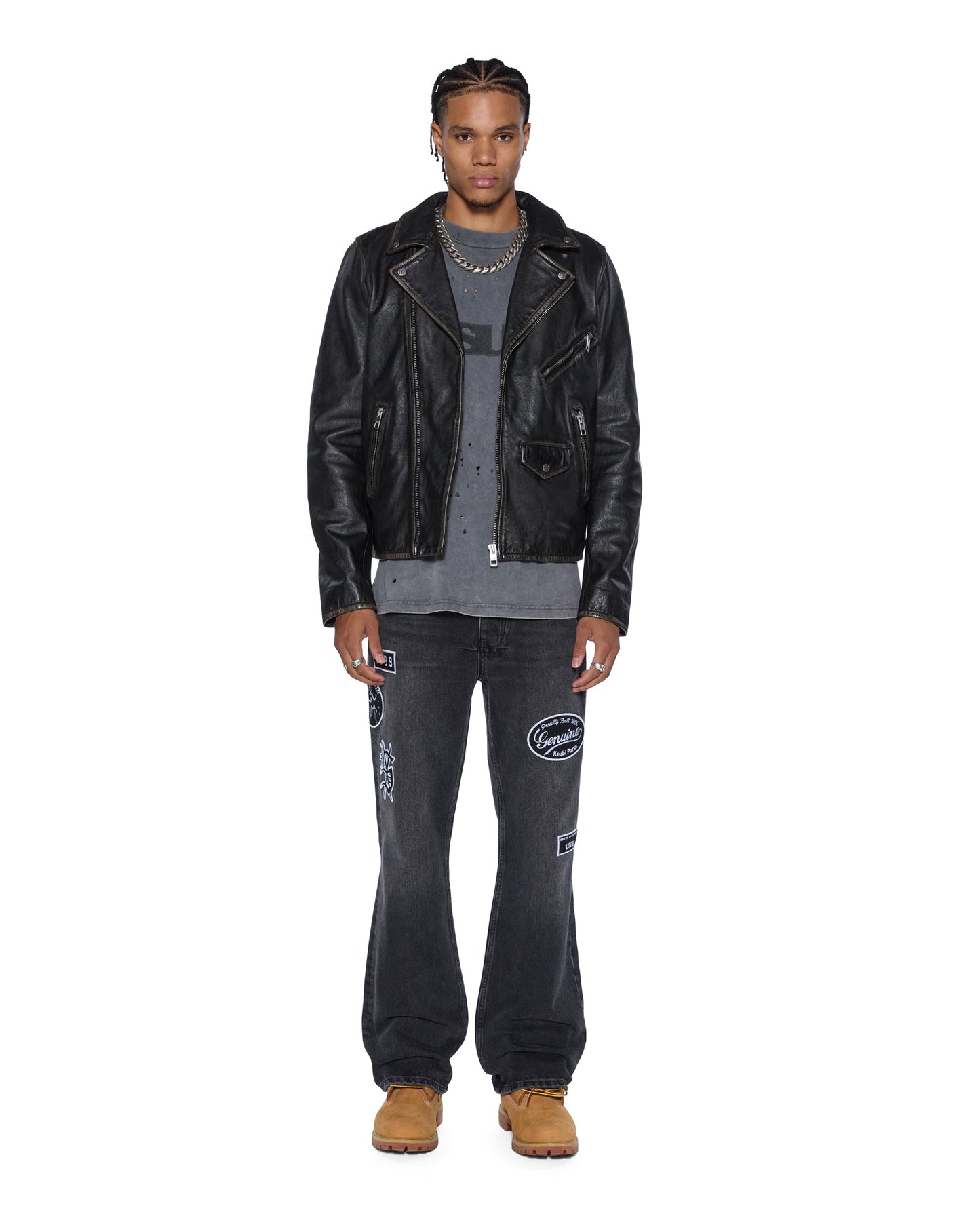 SOTT CAPITOL LEATHER JACKET BLACK
