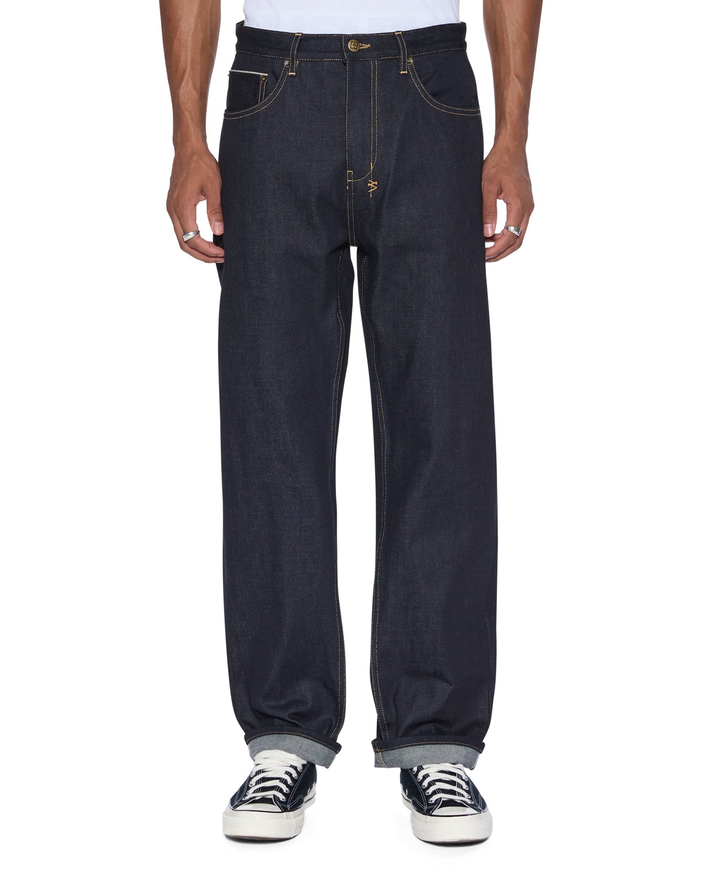 ANTI K SELVEDGE RAW BLUE