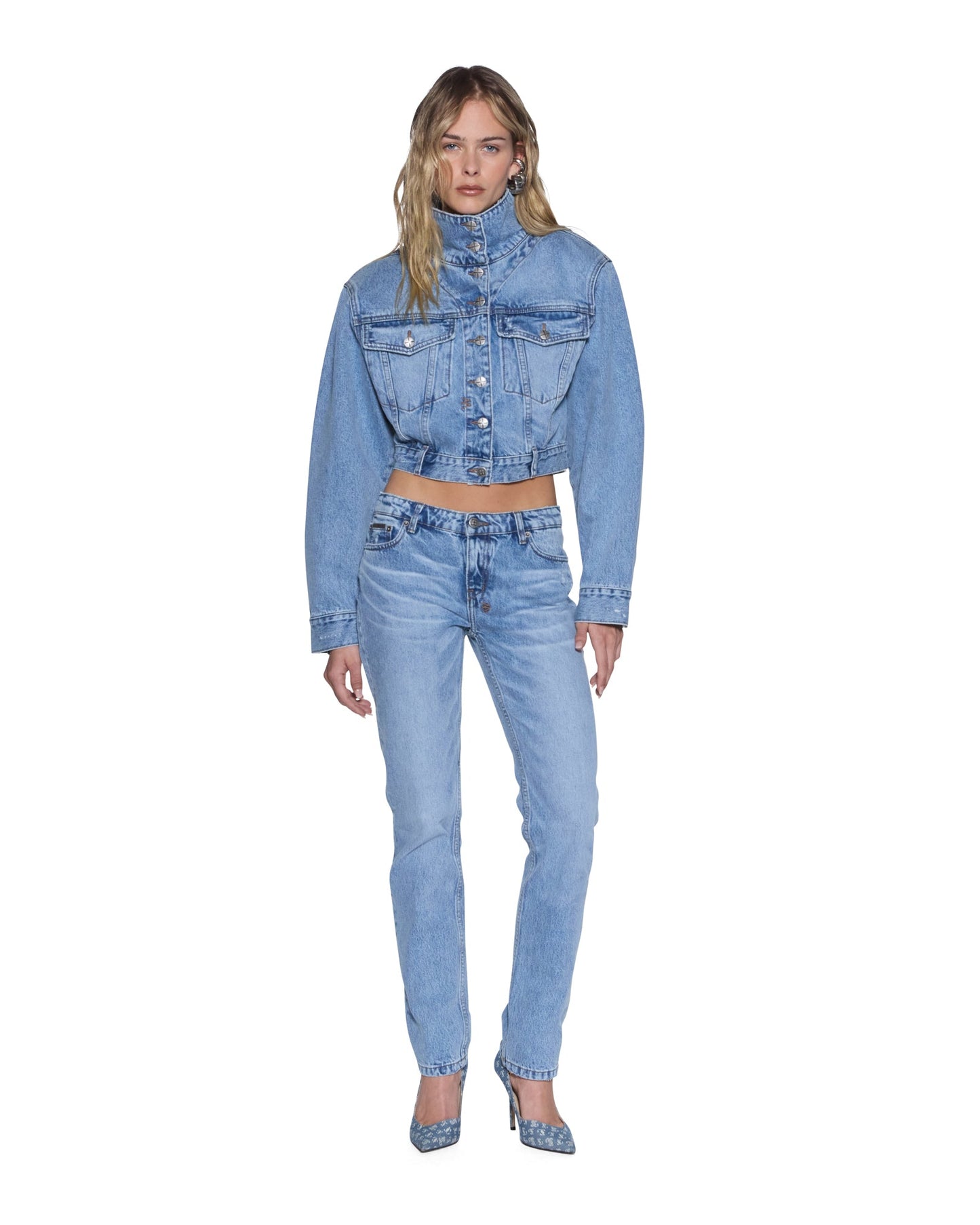 THE MOSS JEAN MERCER BLUE