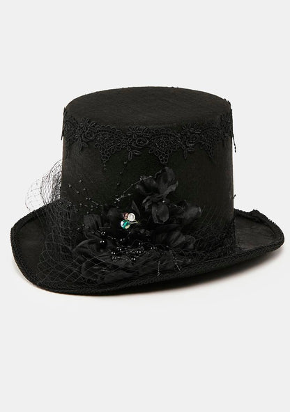 Abandoned Carnival Gothic Top Hat