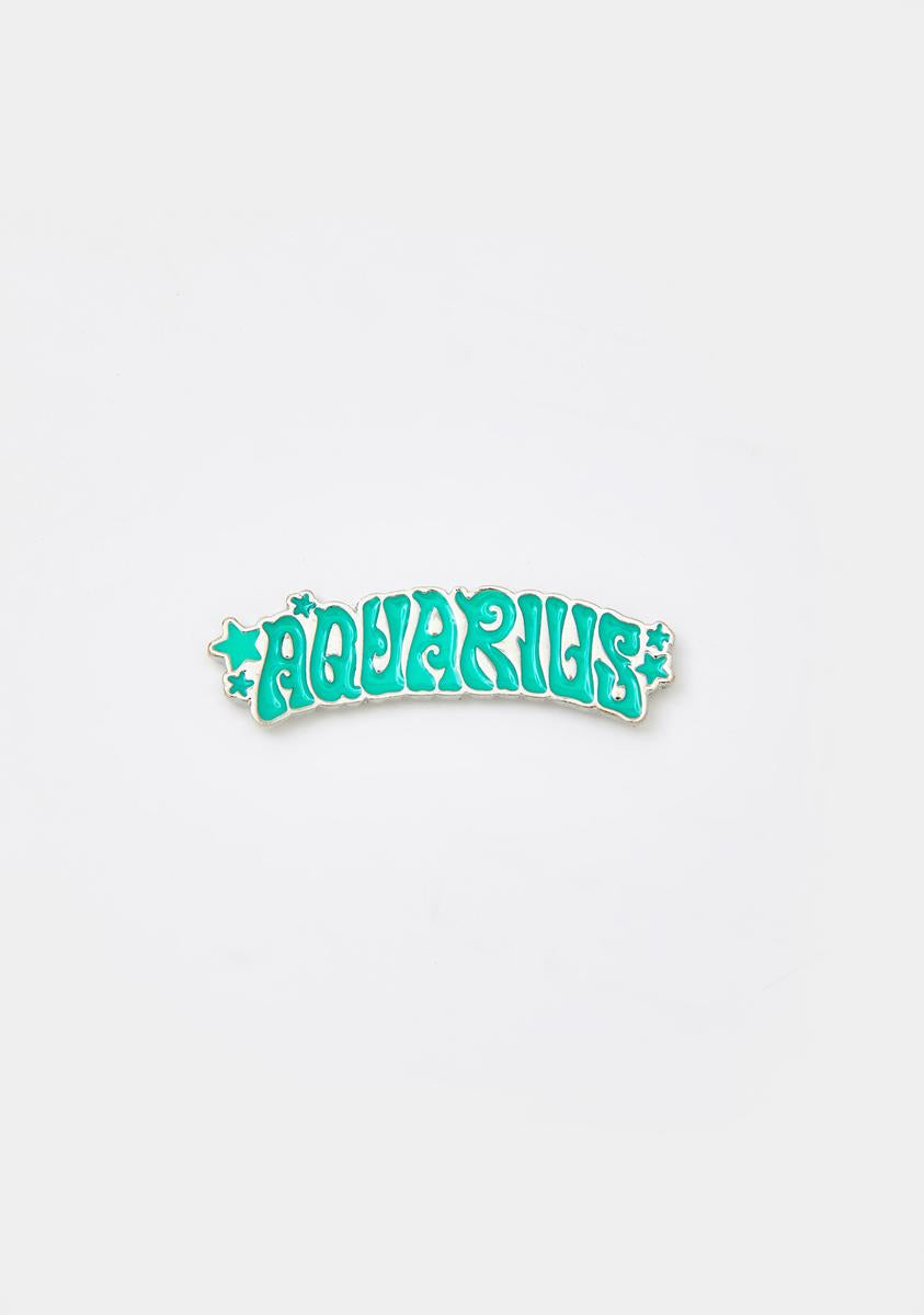 Always Aquarius Enamel Pin