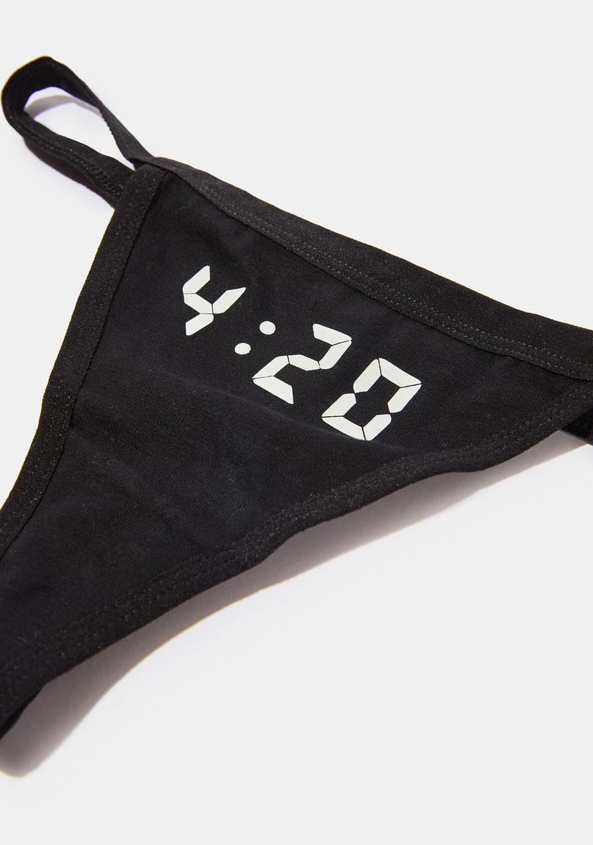 420 Glow In The Dark Thong