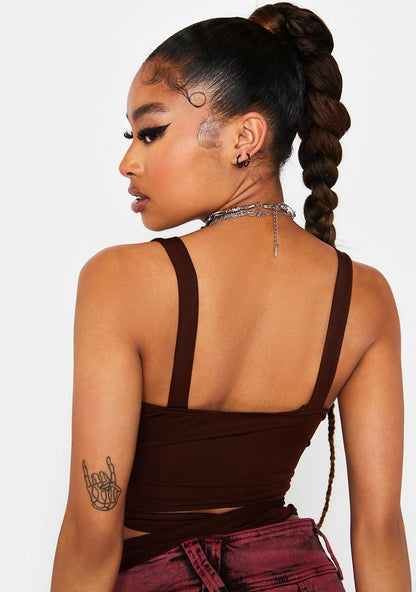 All Around Baddie Cut Out Top