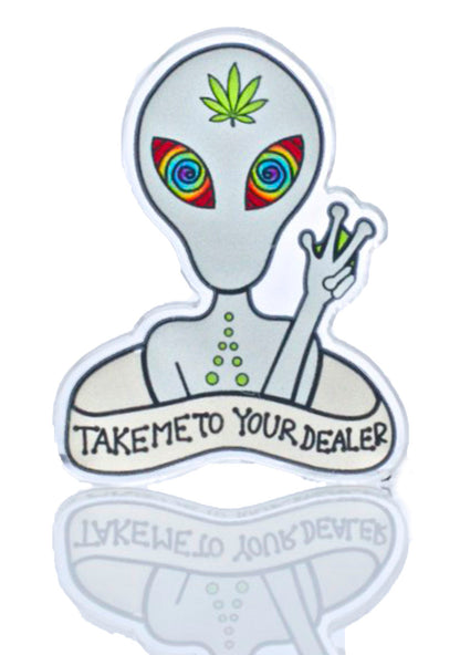 Alien Addict Pin