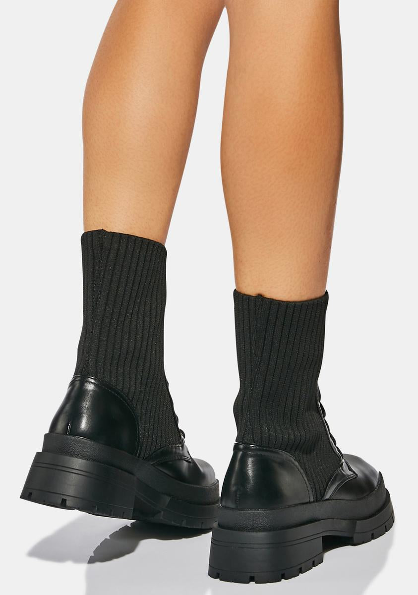 All My Senses Lace Up Boots