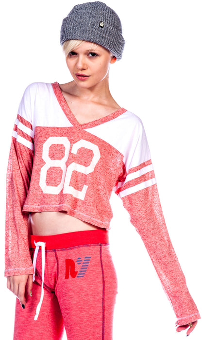 82 Cropped Hockey Jersey