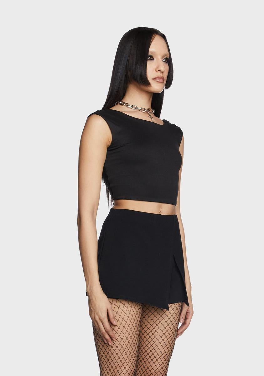 Abstract Muse Crop Top