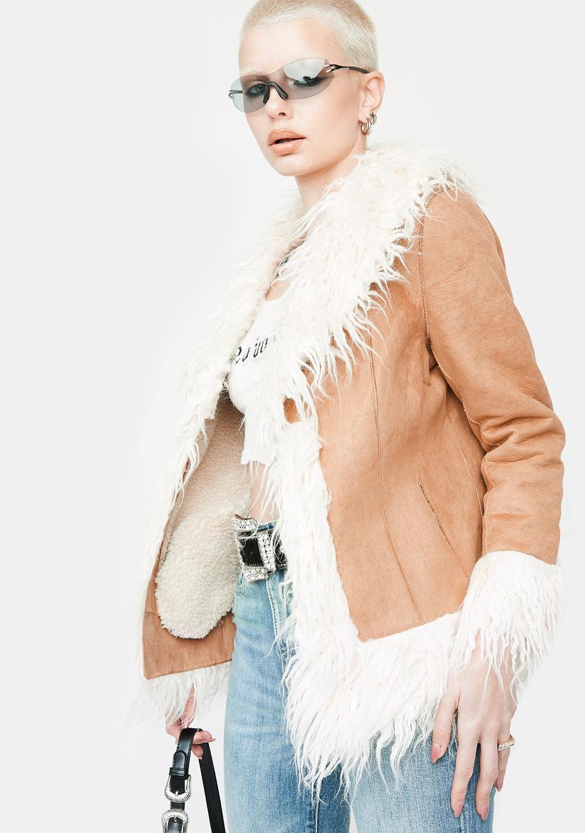 Almost Famous Faux Fur Jacket