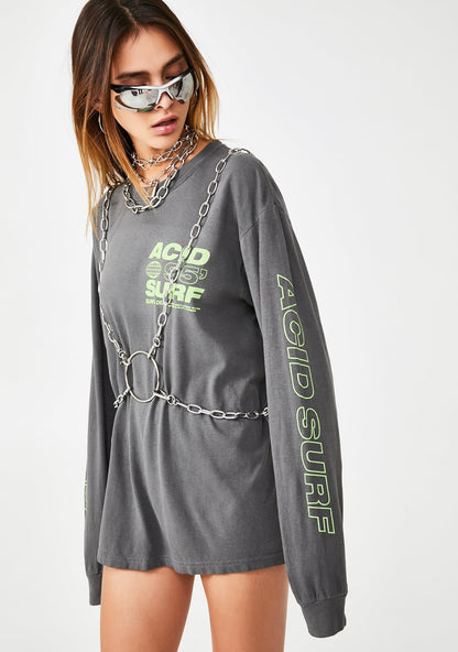 Acid Surf Long Sleeve Tee