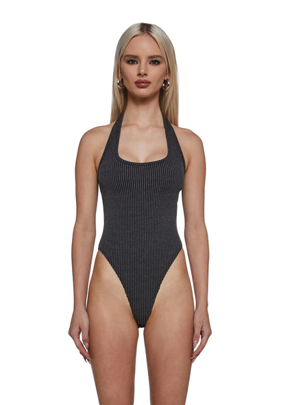 Altered Mode Halter Bodysuit