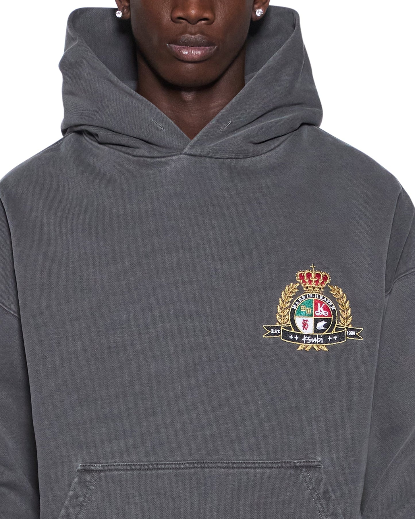 KREST EKCESS HOODIE CHARCOAL