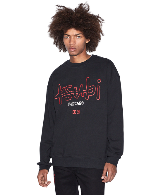 CHICAGO 4X4 BIGGIE CREW JET BLACK