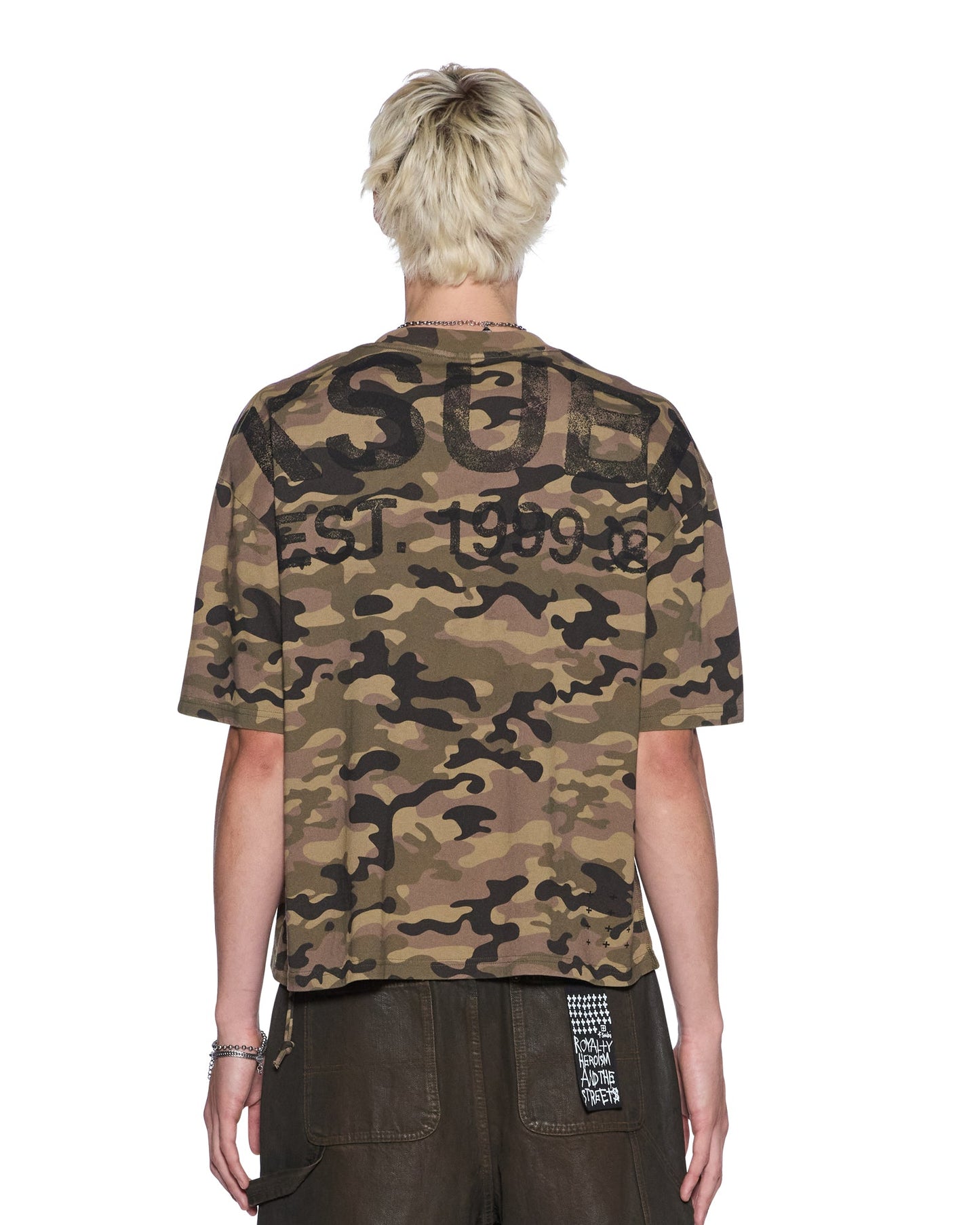 STATE HALEN SS TEE CAMO