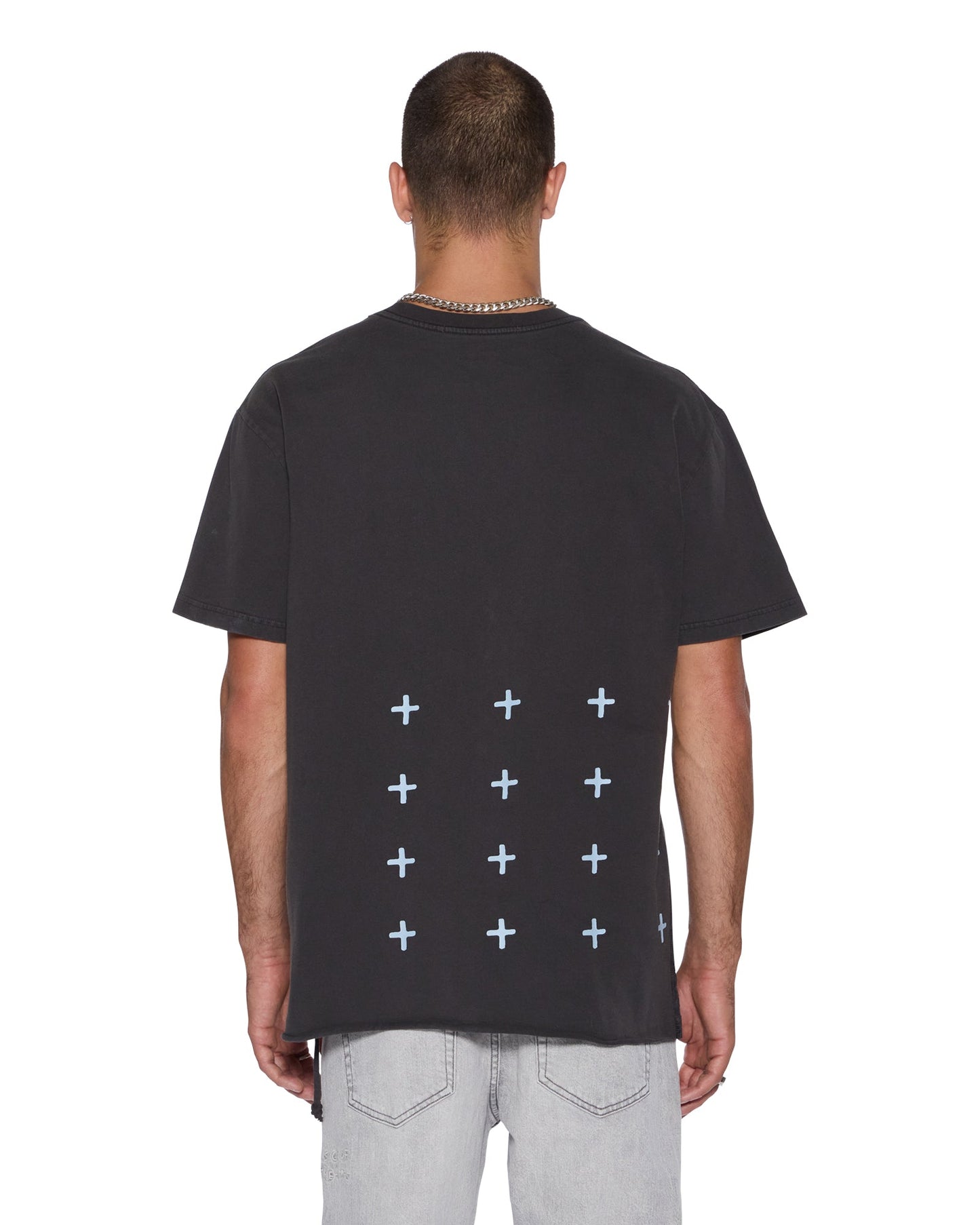 ALLDAY BIGGIE SS TEE FADED BLACK