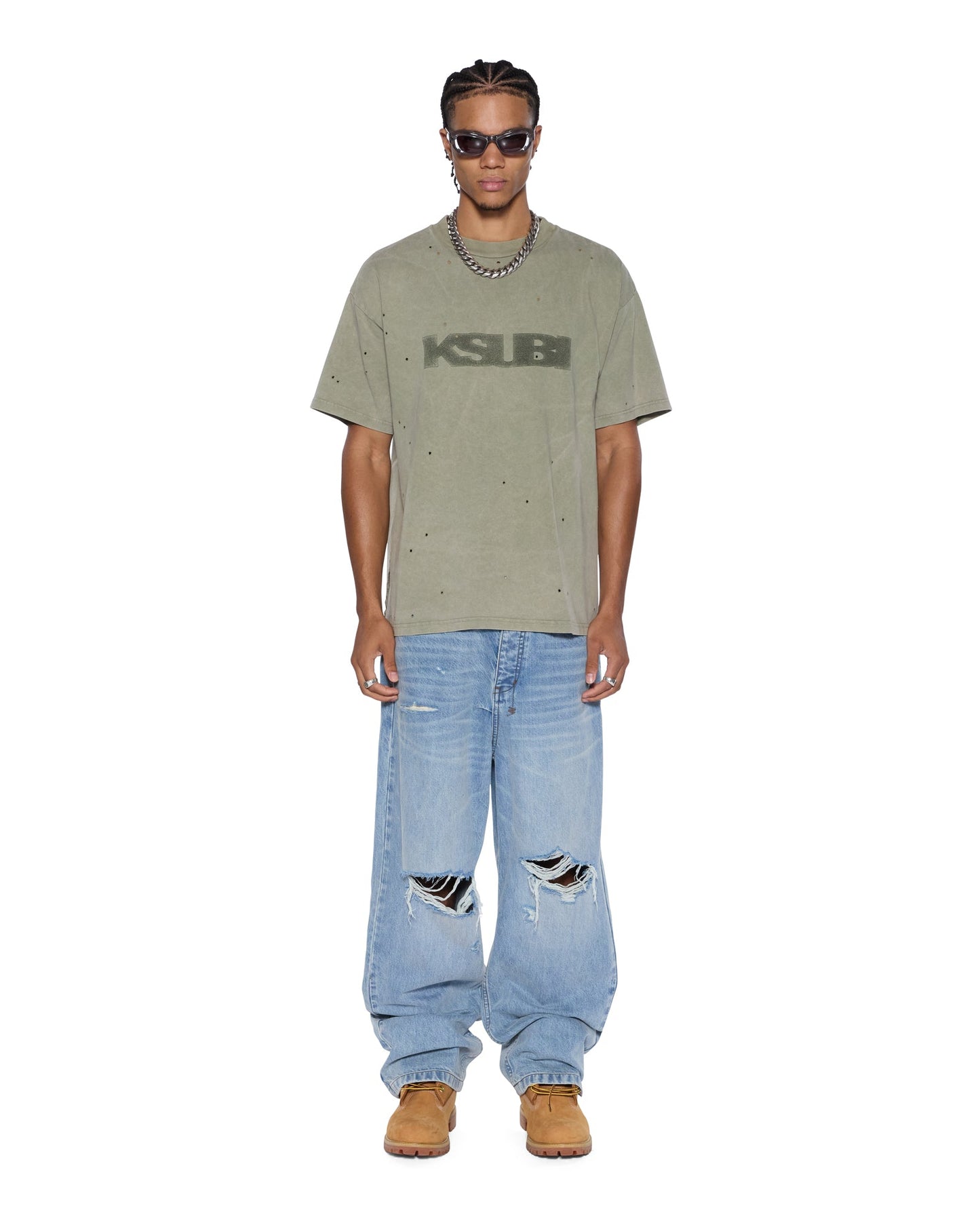 BLASTED EKCESS SS TEE OUTBACK