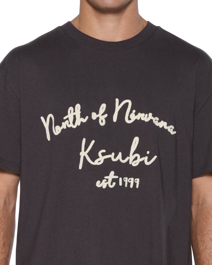 SALUD BIGGIE SS TEE FADED BLACK