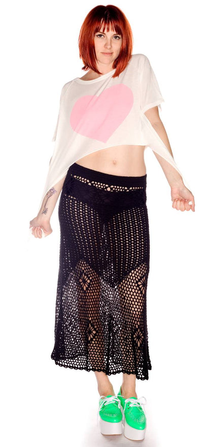 Almost Heart Crop Tee