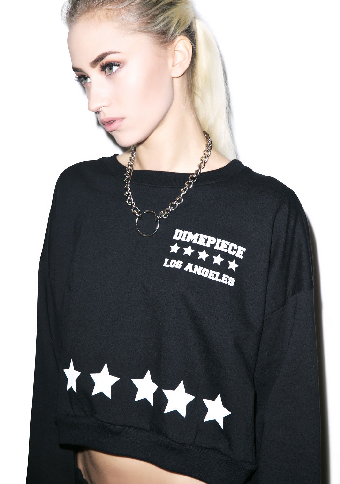 All Star Crop Crewneck