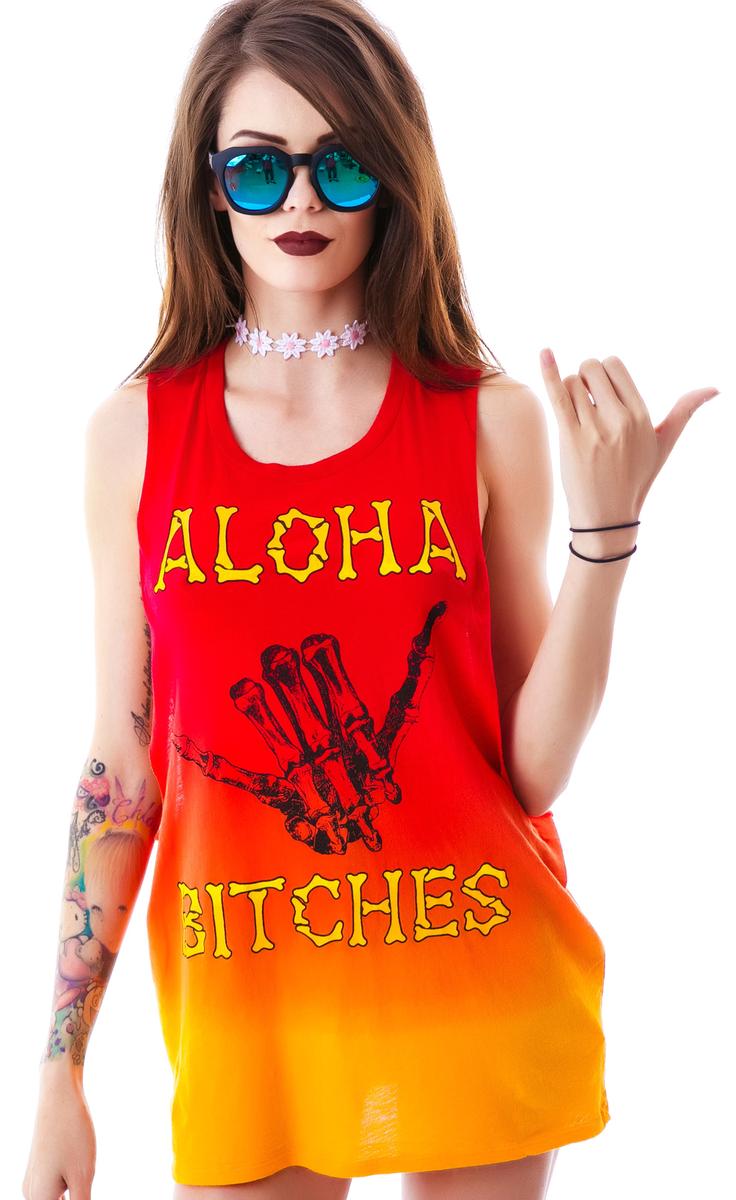 Aloha Bitches Muscle Tank