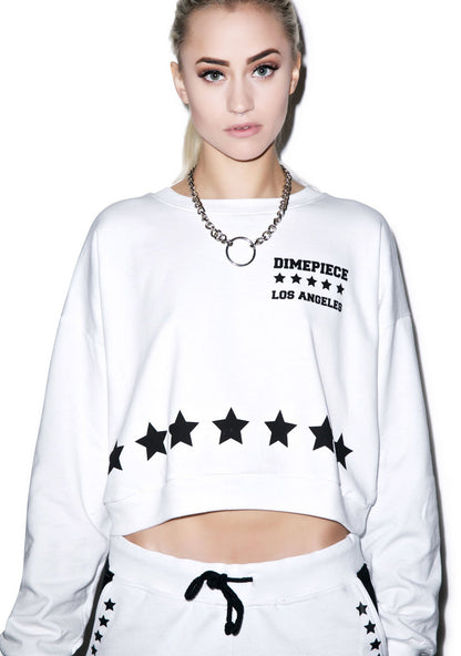 All Star Crop Crewneck