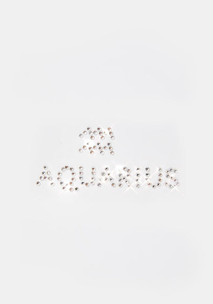 Always Aquarius Face Gems