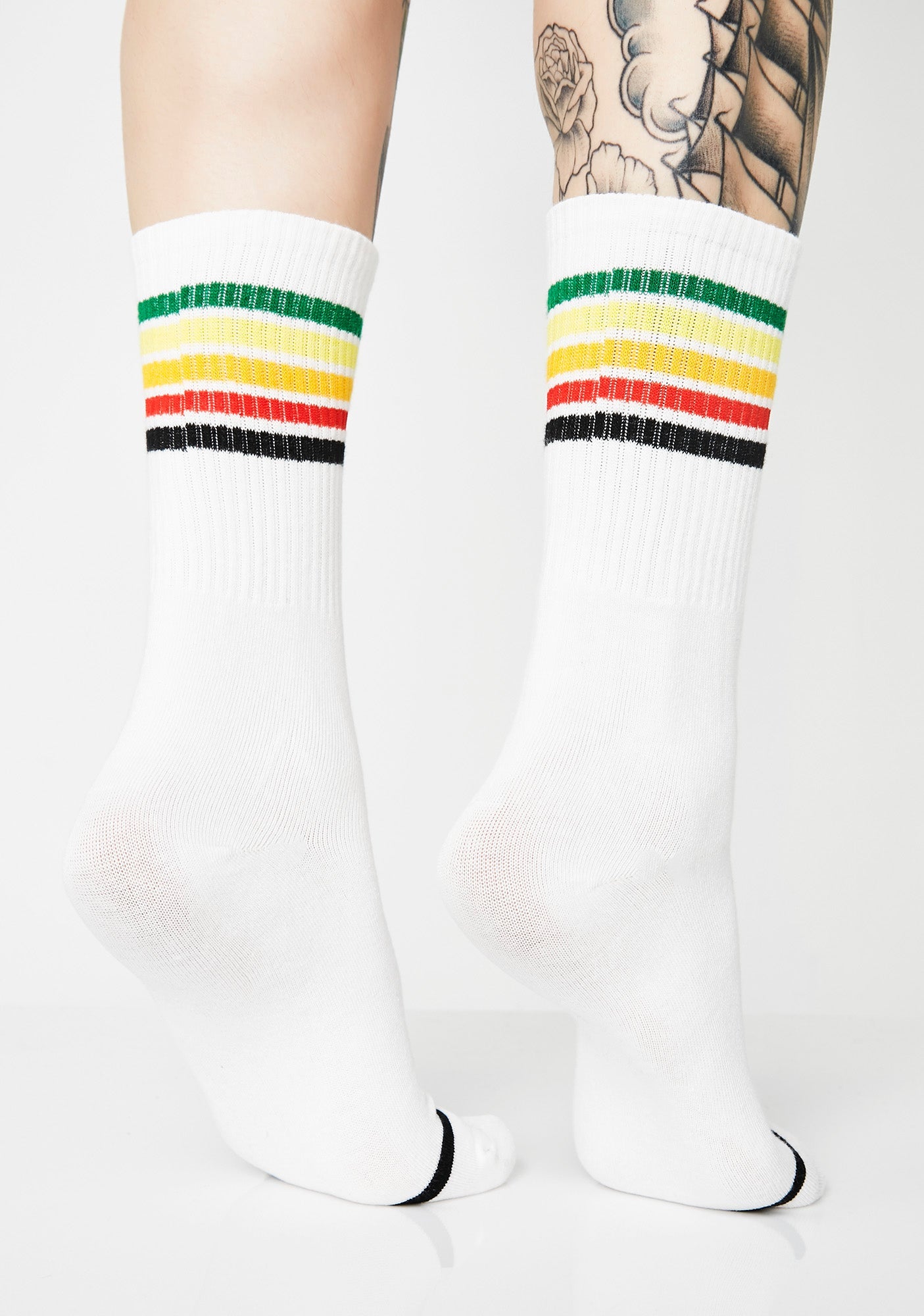 A Lil Mambo Stripe Socks