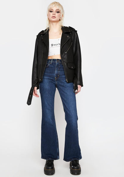 70s High Flare Sonoma Train Denim Jeans
