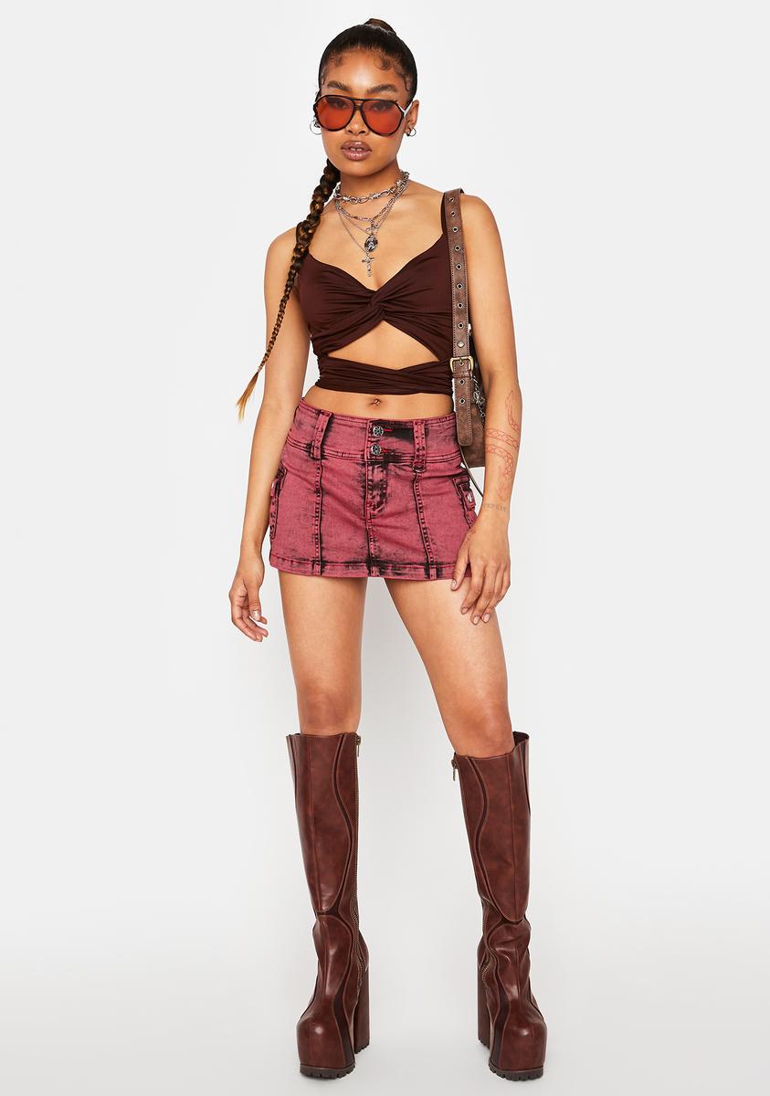 All Around Baddie Cut Out Top