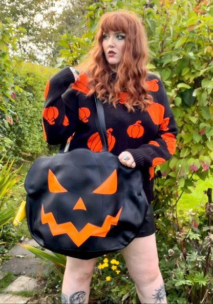 A Grin That Glows Mega Tote