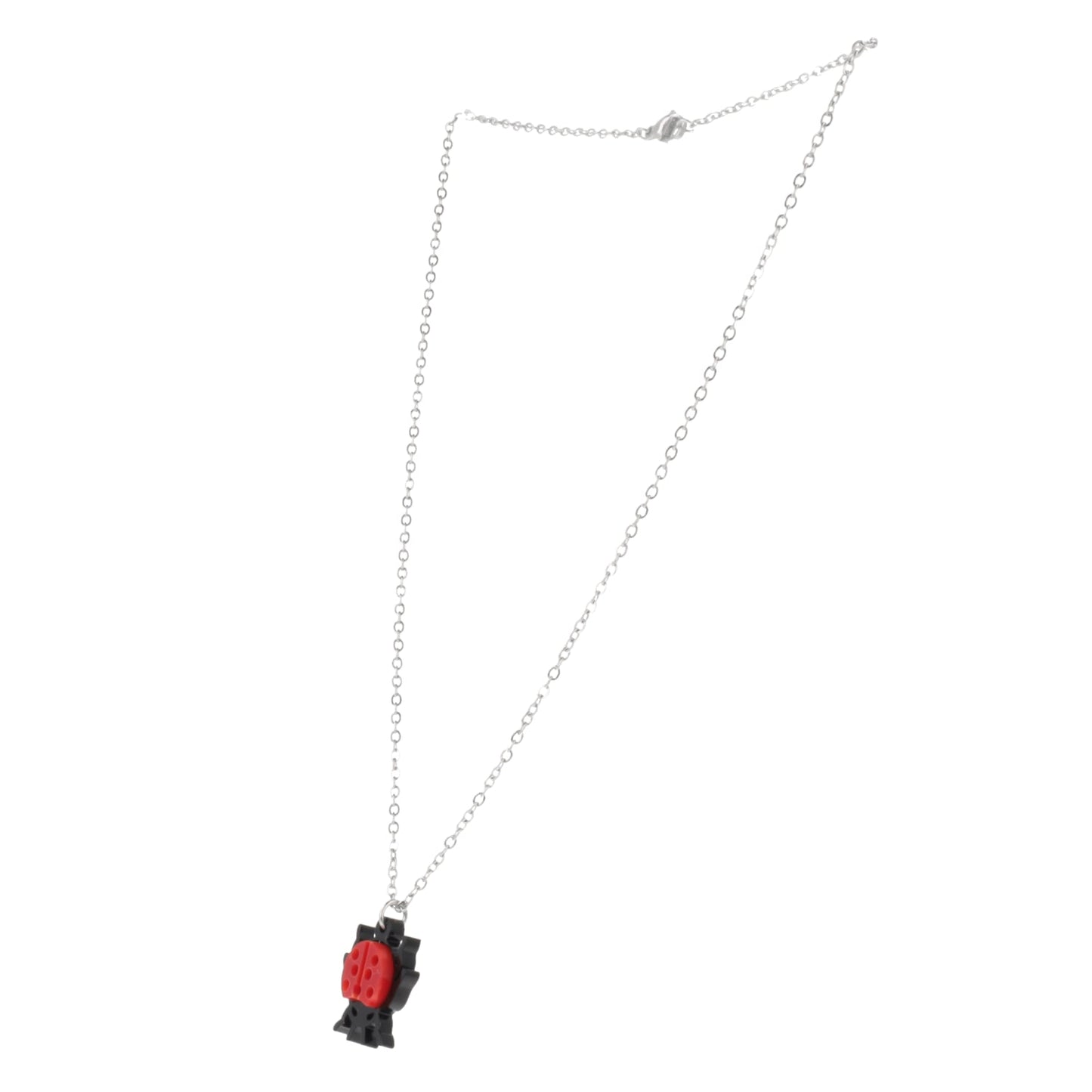 Dotty For You Ladybird Necklace - Bright Red