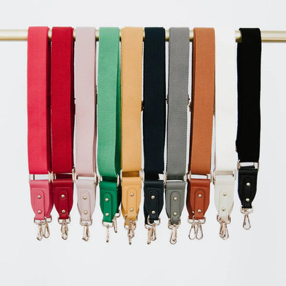 Callie Canvas Adjustable Strap - Navy
