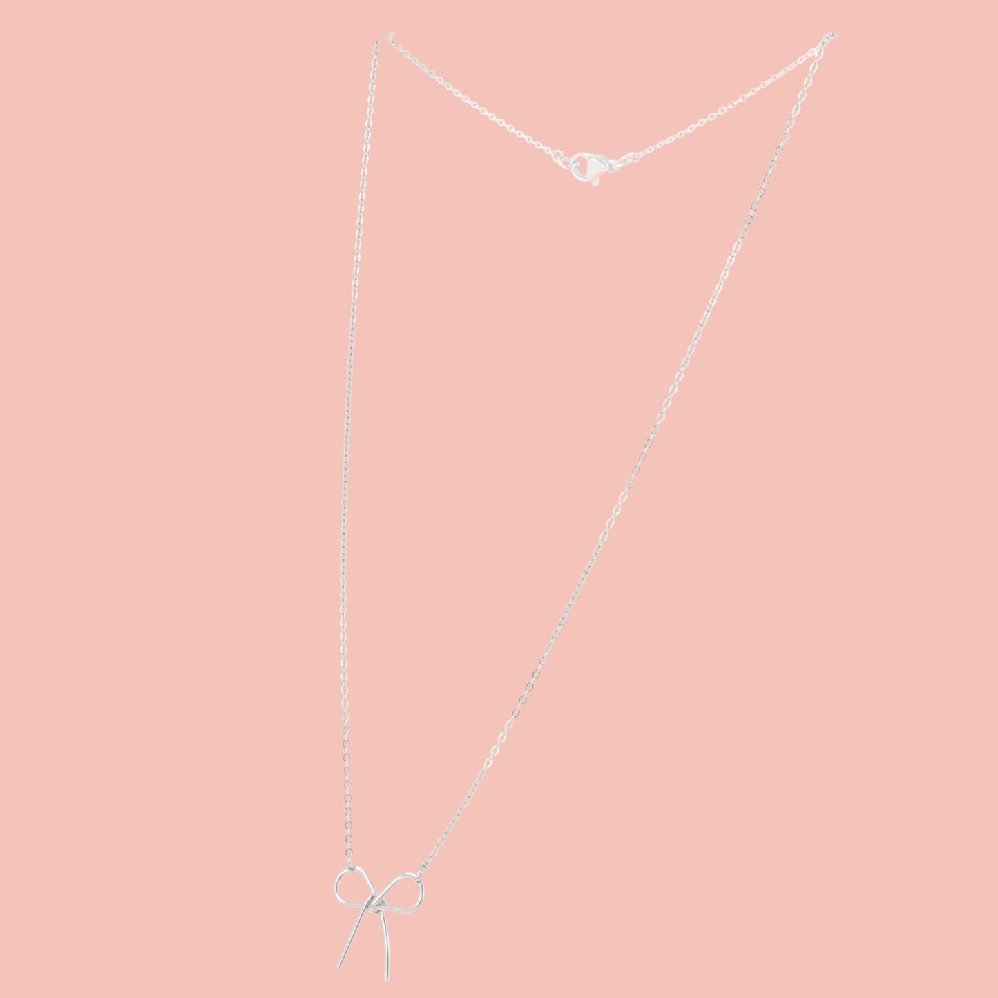 Delicate Bow Necklace