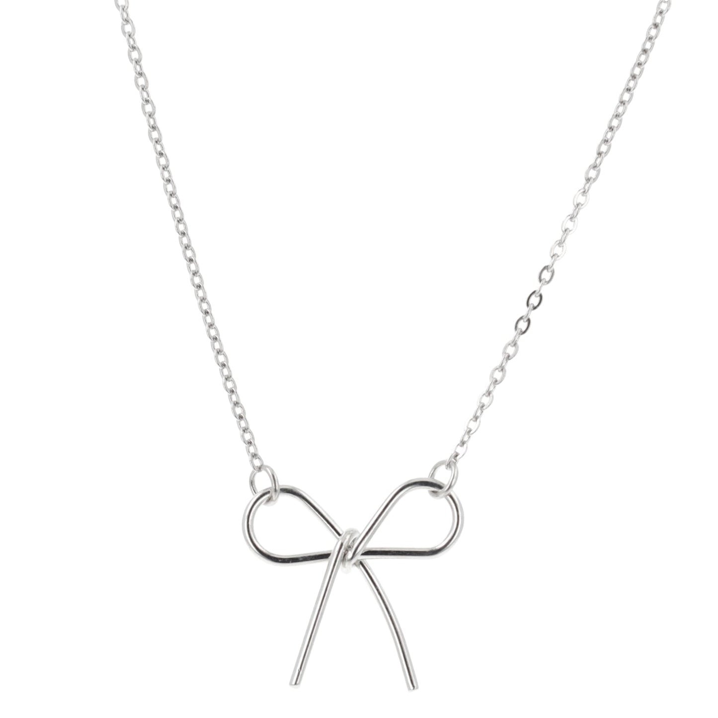 Delicate Bow Necklace