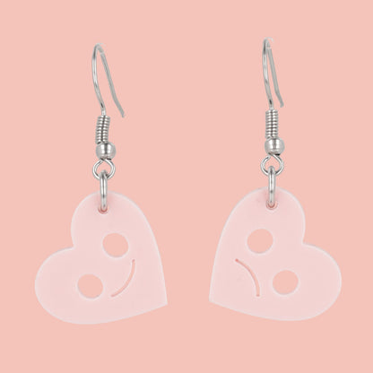 Don't Go Breaking My Heart (Pink) Earrings
