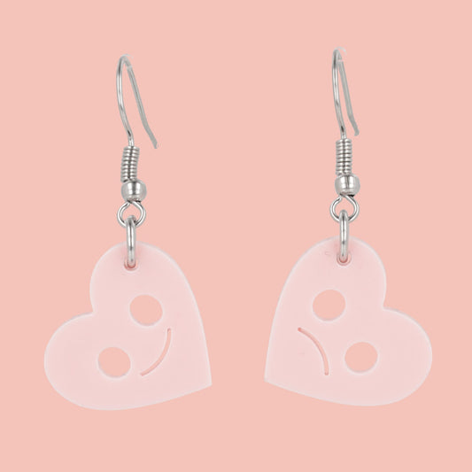 Don't Go Breaking My Heart (Pink) Earrings