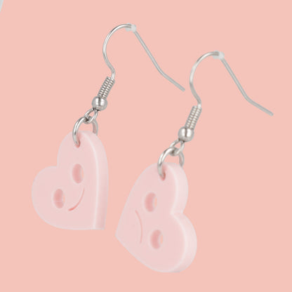 Don't Go Breaking My Heart (Pink) Earrings