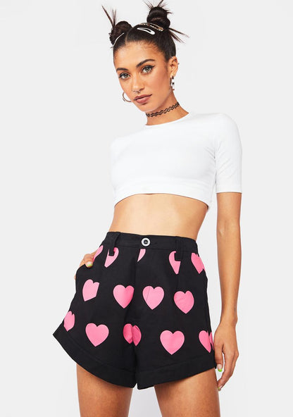 All The Lovers Heart Shorts