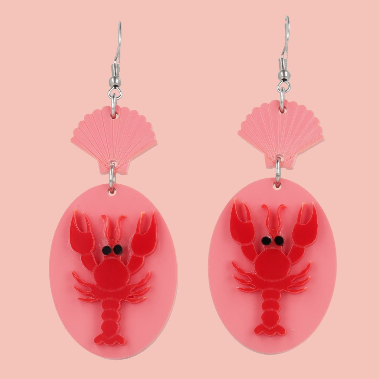Earrings For A Sushi Restaurant (Pink)