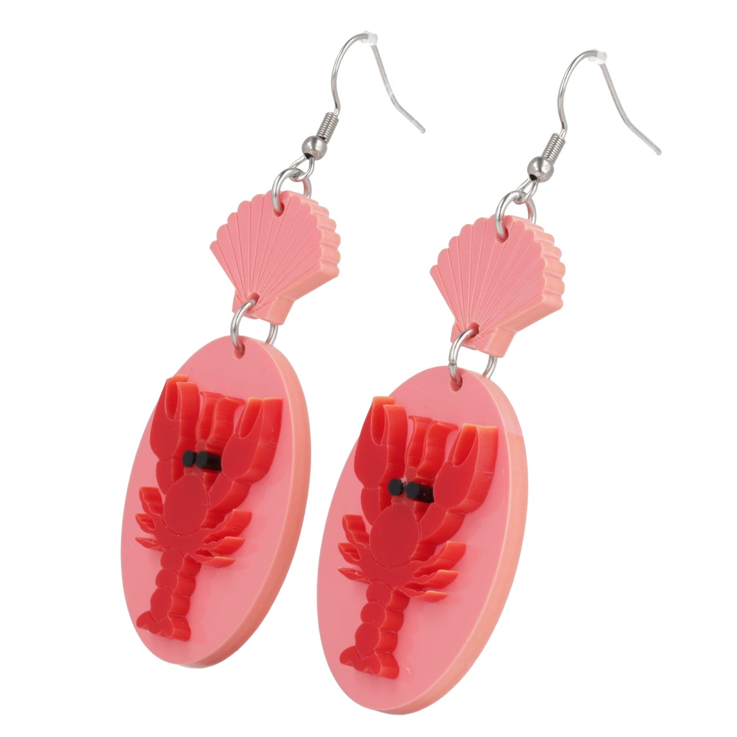 Earrings For A Sushi Restaurant (Pink)