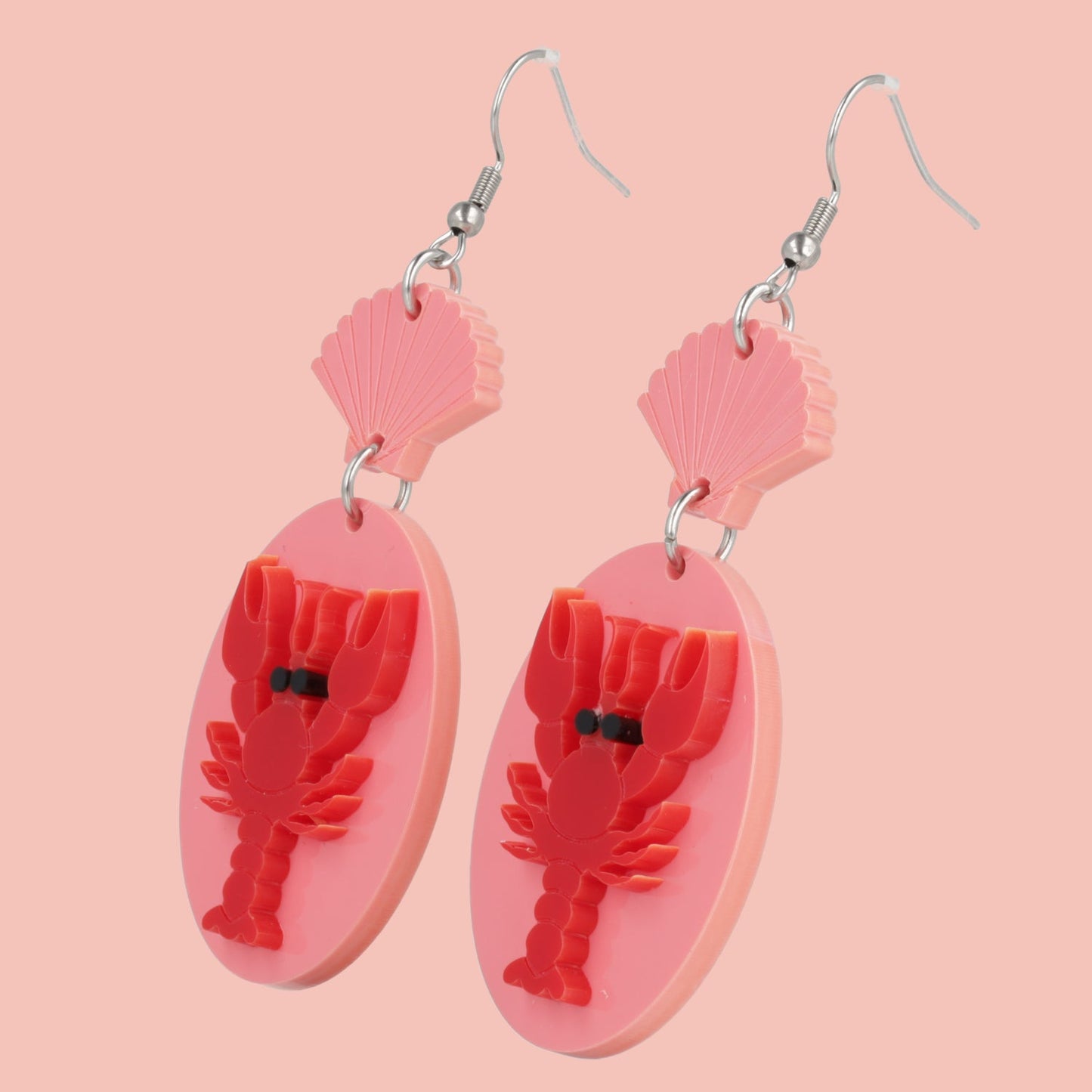 Earrings For A Sushi Restaurant (Pink)