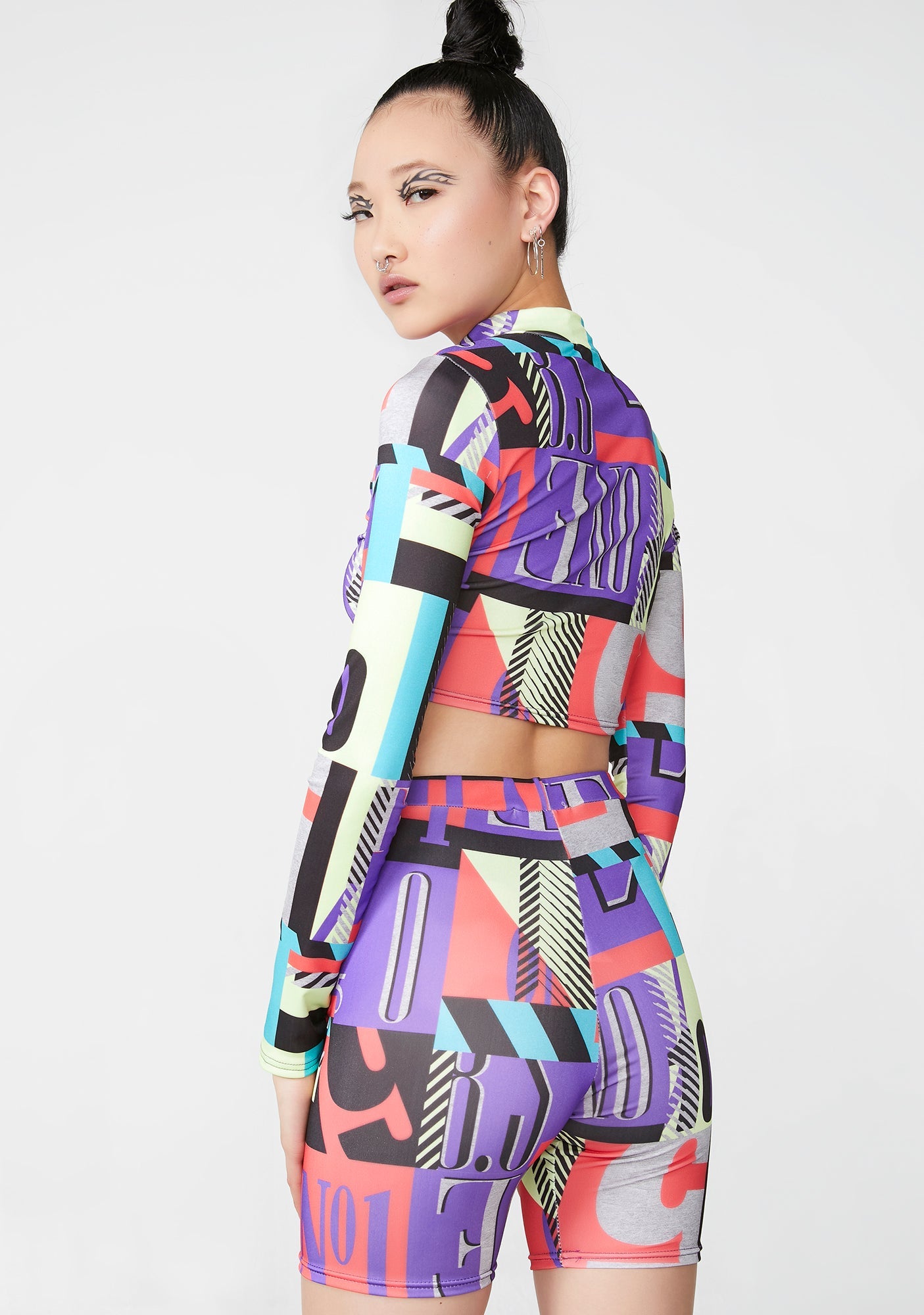 80s Print Mesh Set