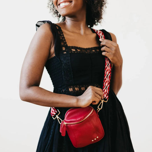 Ellie Crossbody Bag - Red